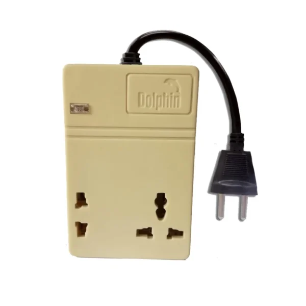 Dolphin Automatic Double Socket Protector
